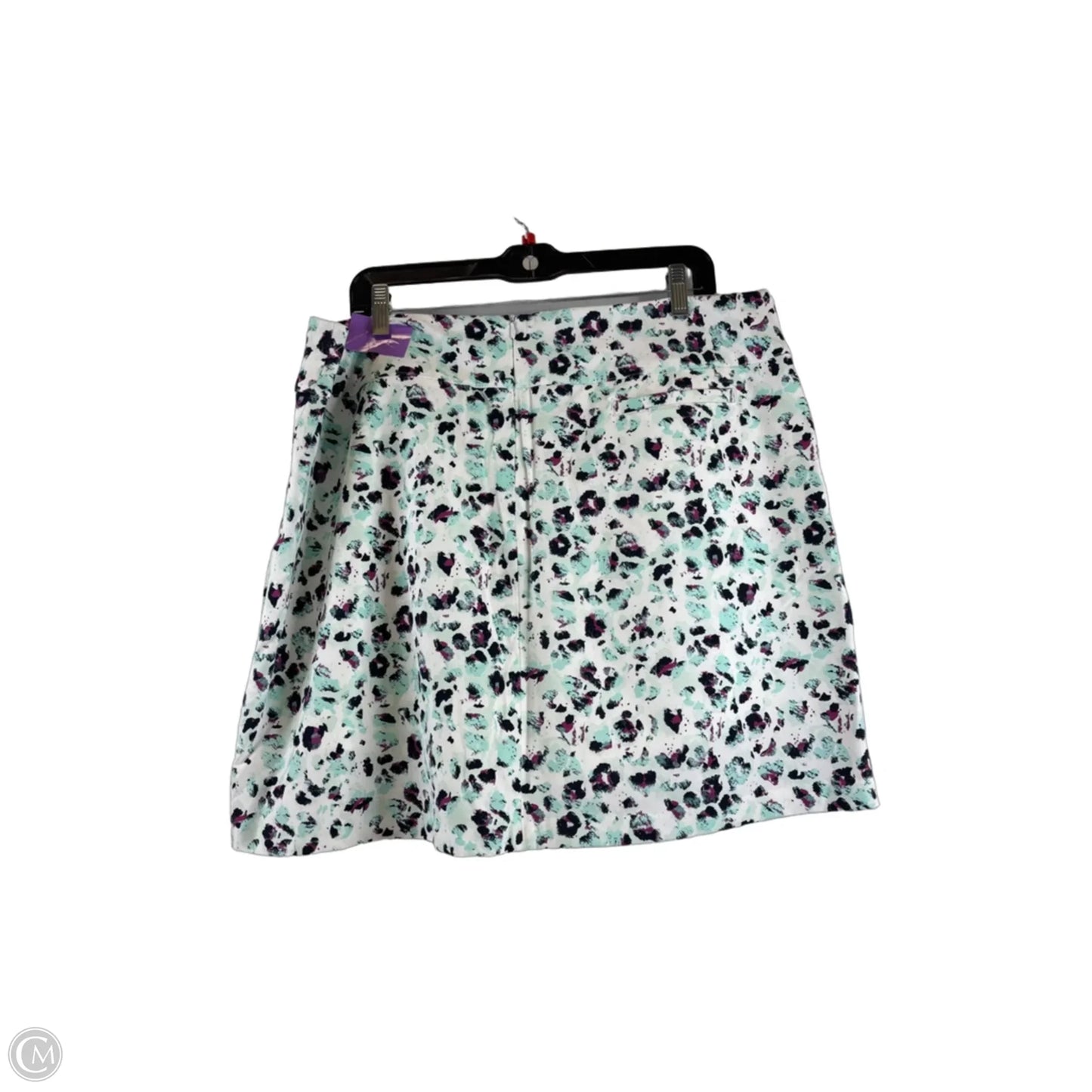 Skort By Lady Hagen In Green & Purple, Size: 18