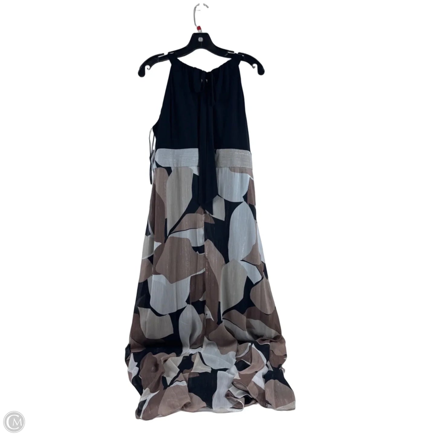Dress Casual Maxi By R And M Richards In Black & Brown, Size: Mp