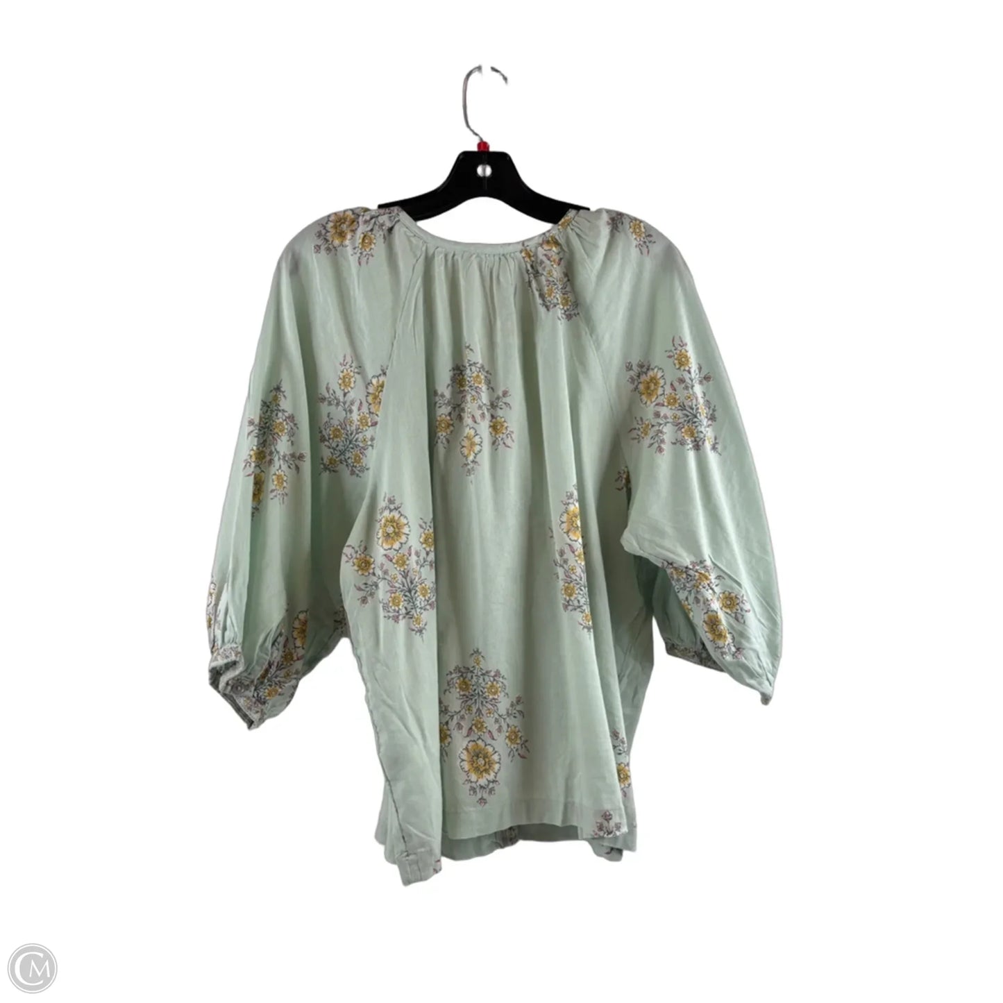 Top Short Sleeve Basic By St Johns Bay In Green, Size: Xl