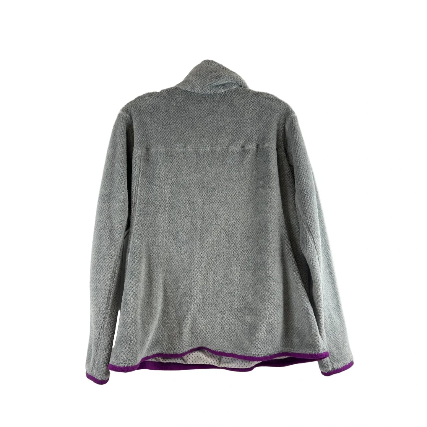 Athletic Fleece By Patagonia In Grey & Purple, Size: L