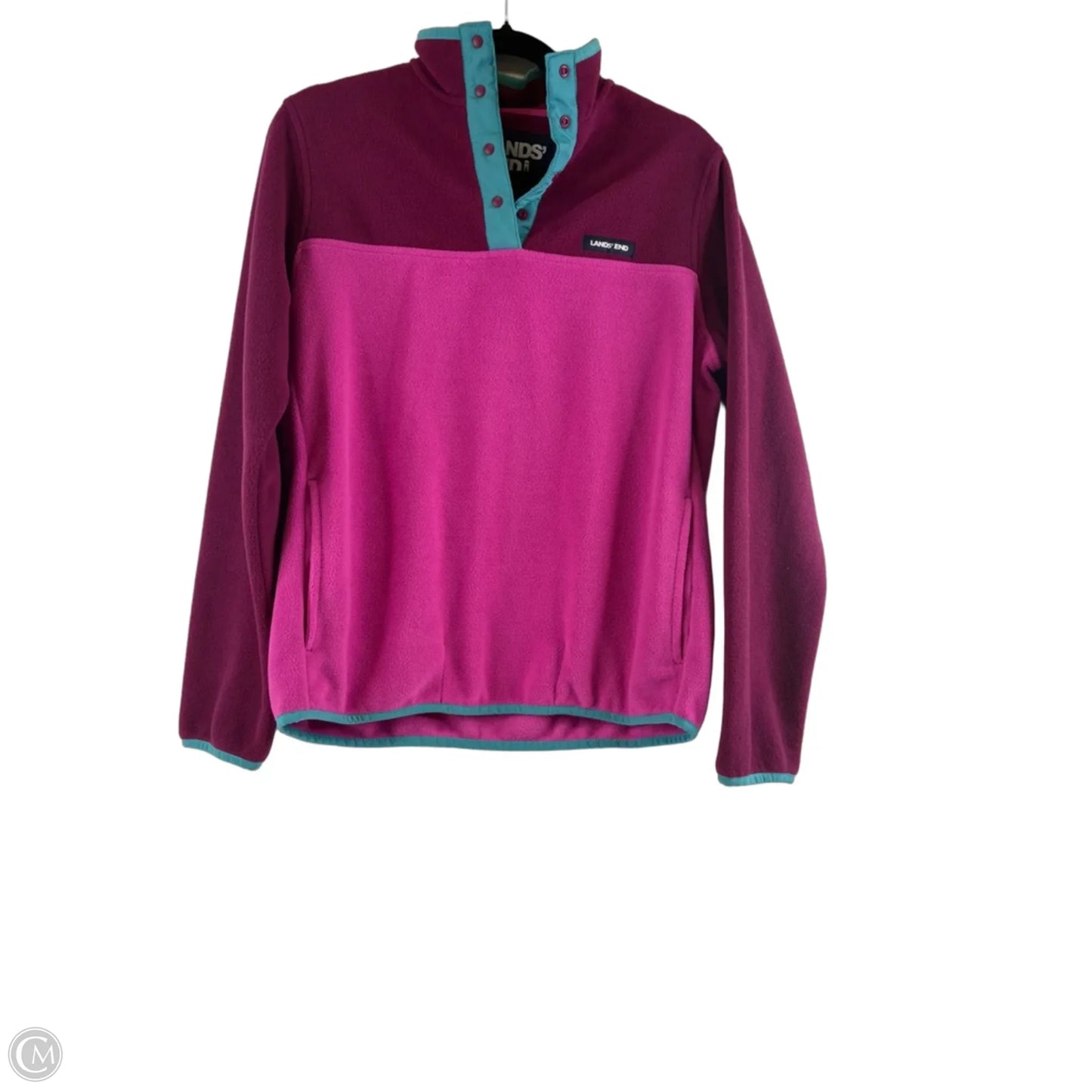 Athletic Fleece By Lands End In Blue & Purple, Size: S