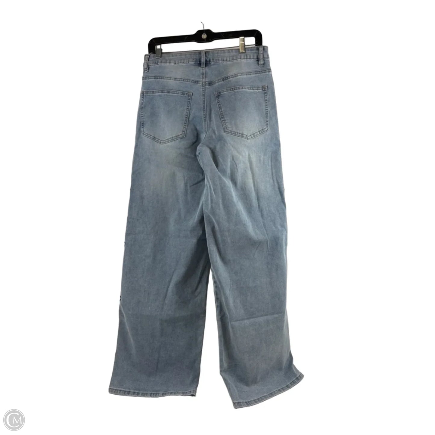 Jeans Wide Leg By Madden Nyc In Blue Denim, Size: 6