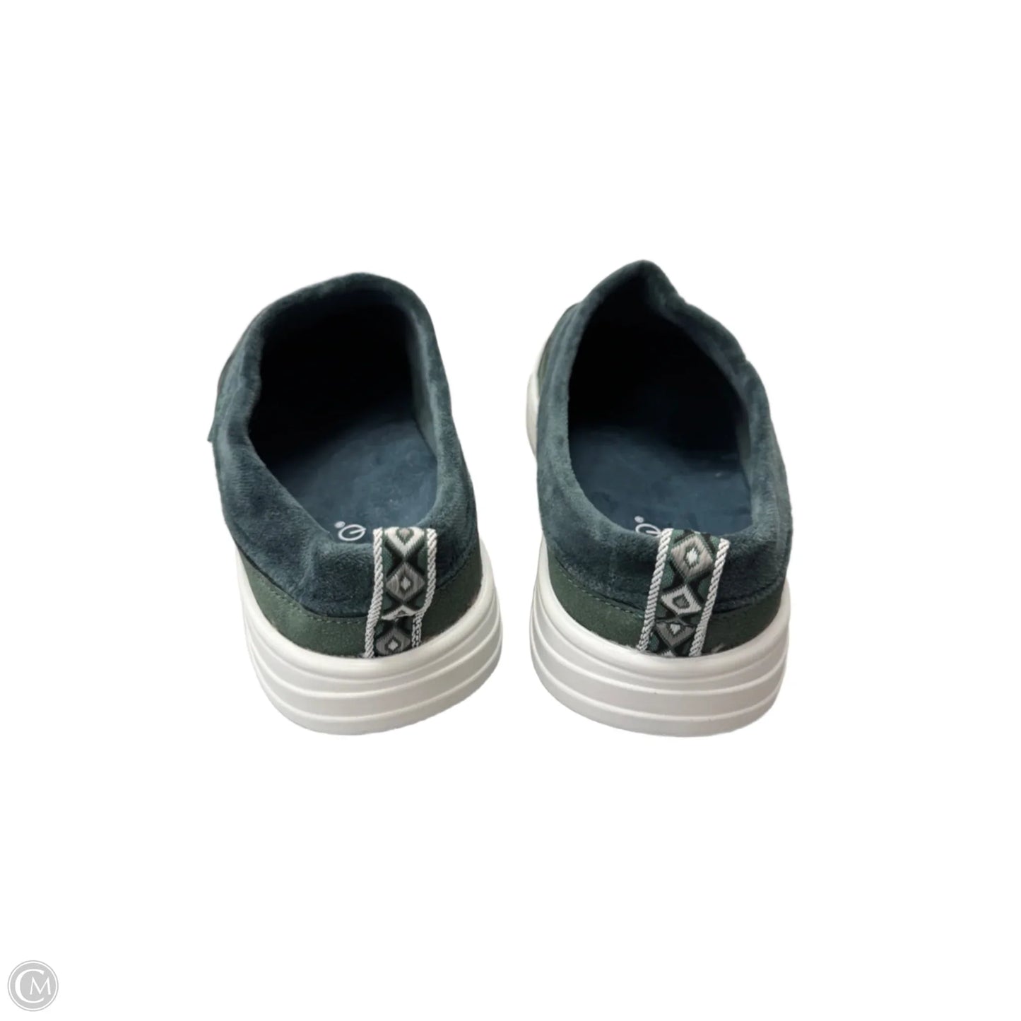 Shoes Sneakers By Alegria In Green, Size: 10