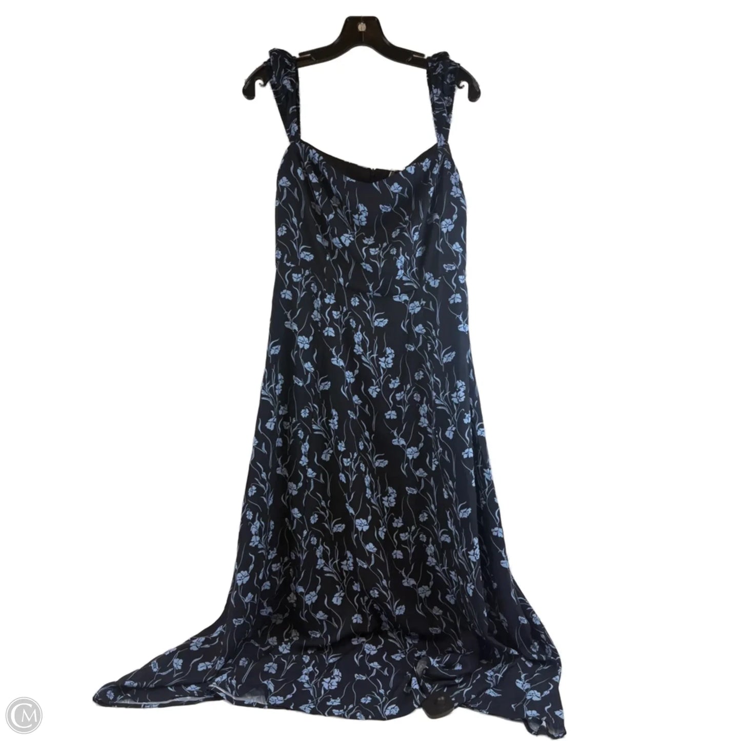 Dress Casual Midi By Clothes Mentor In Blue, Size: M