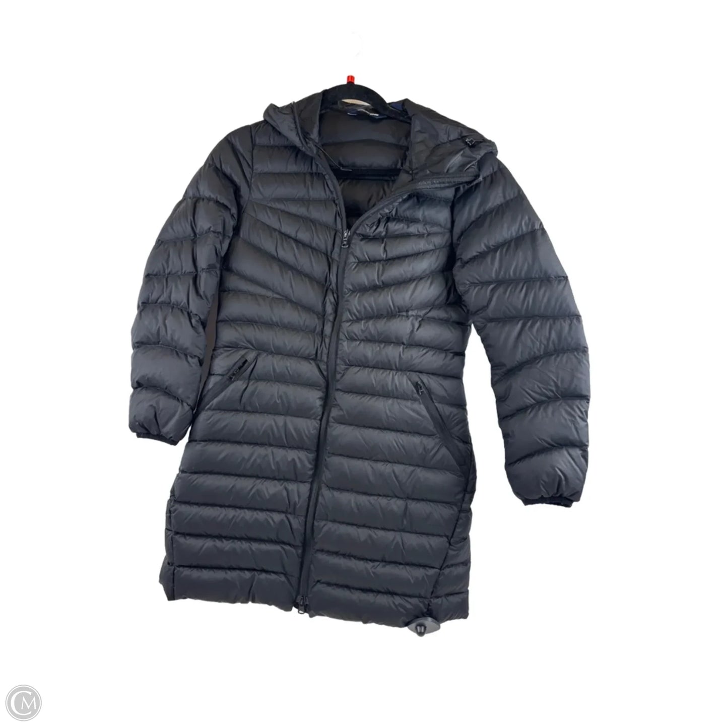 Jacket Puffer & Quilted By Lands End In Black, Size: Xs