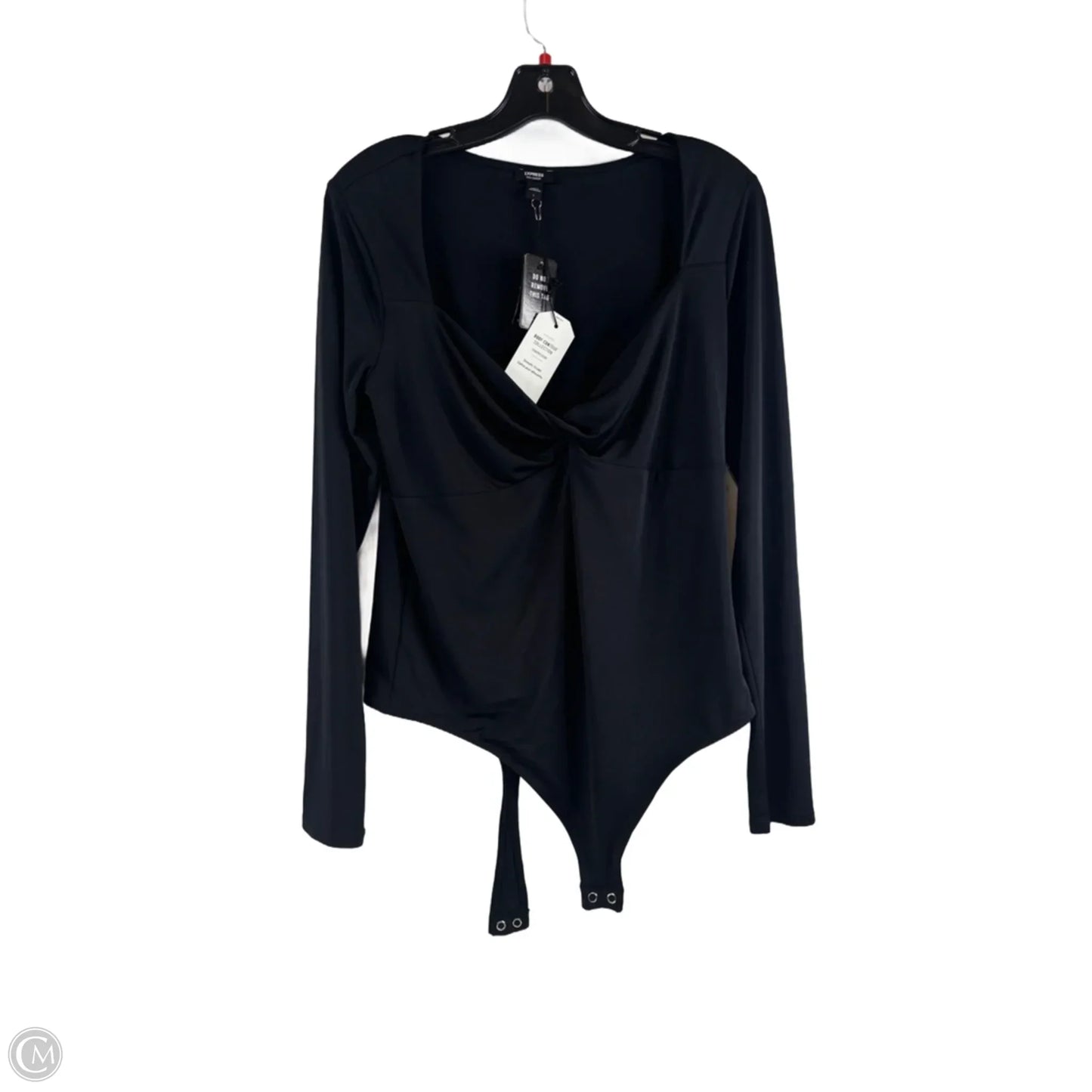 Bodysuit By Express In Black, Size: L