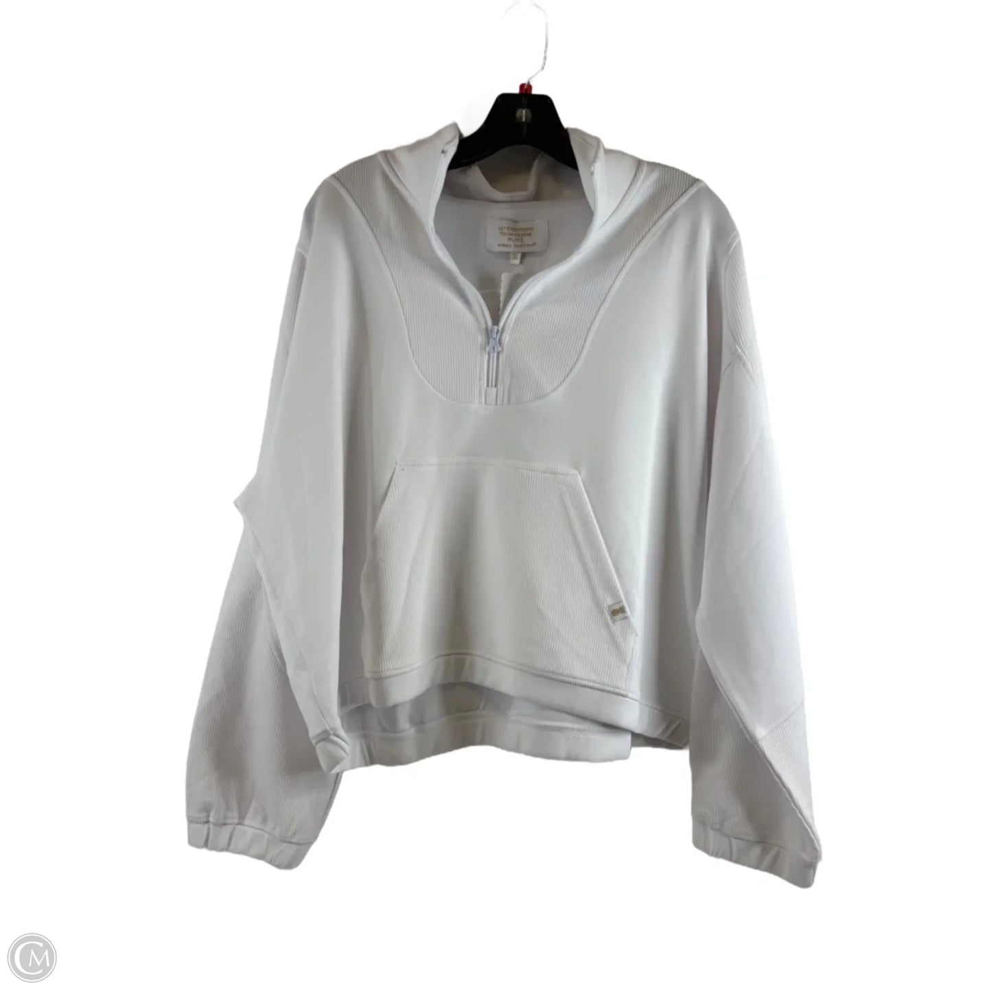 Sweatshirt Collar By Simply Southern In White, Size: Xl