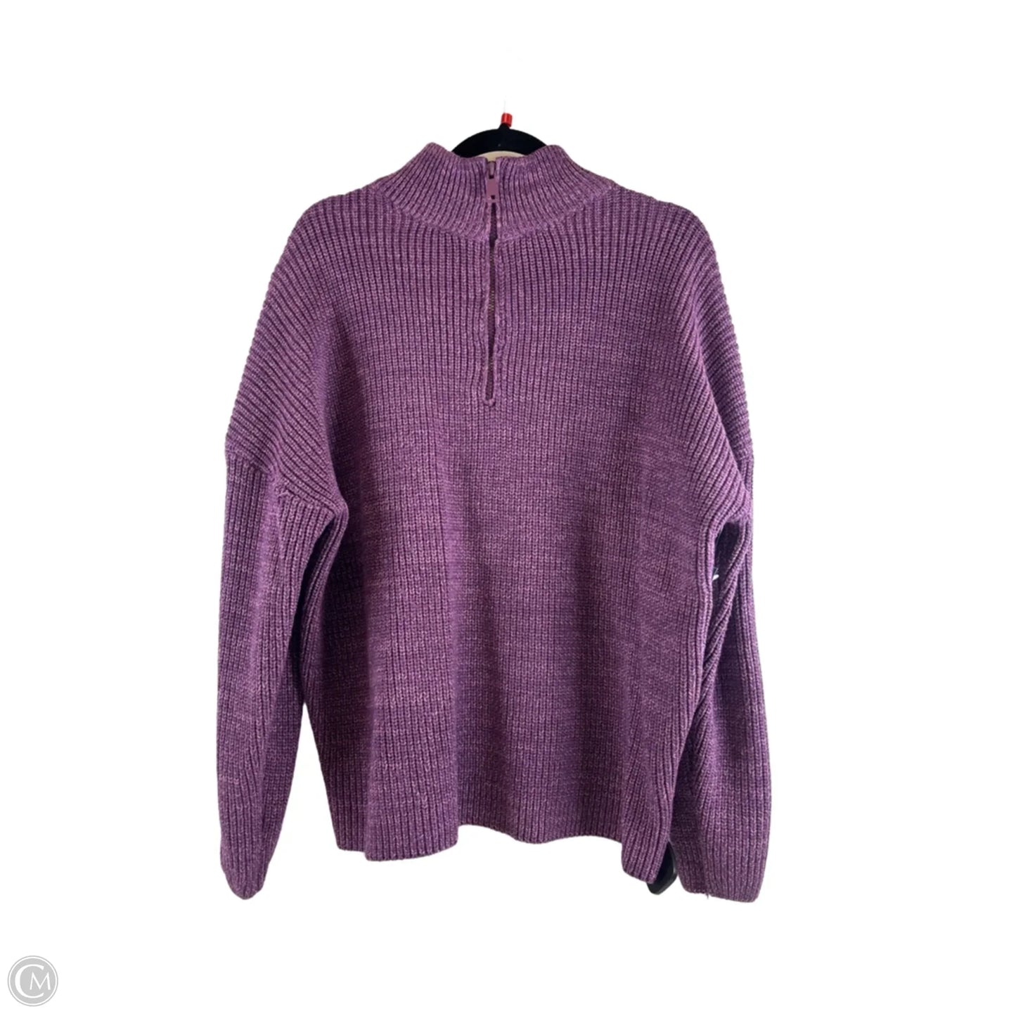 Sweater By Clothes Mentor In Purple, Size: 2x
