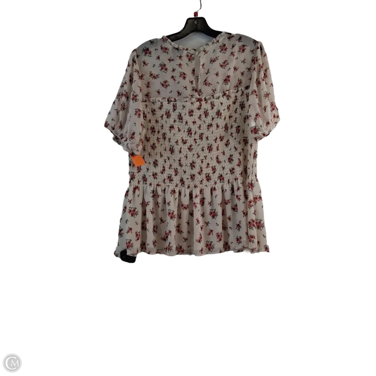 Top Short Sleeve By Torrid In Floral Print, Size: 2x