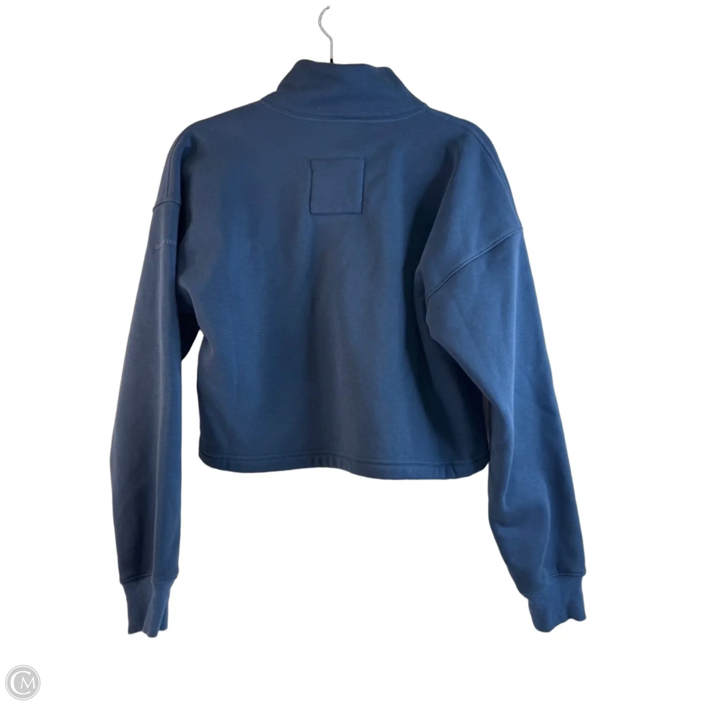 Sweatshirt Collar By Girlfriend Collective In Navy, Size: S