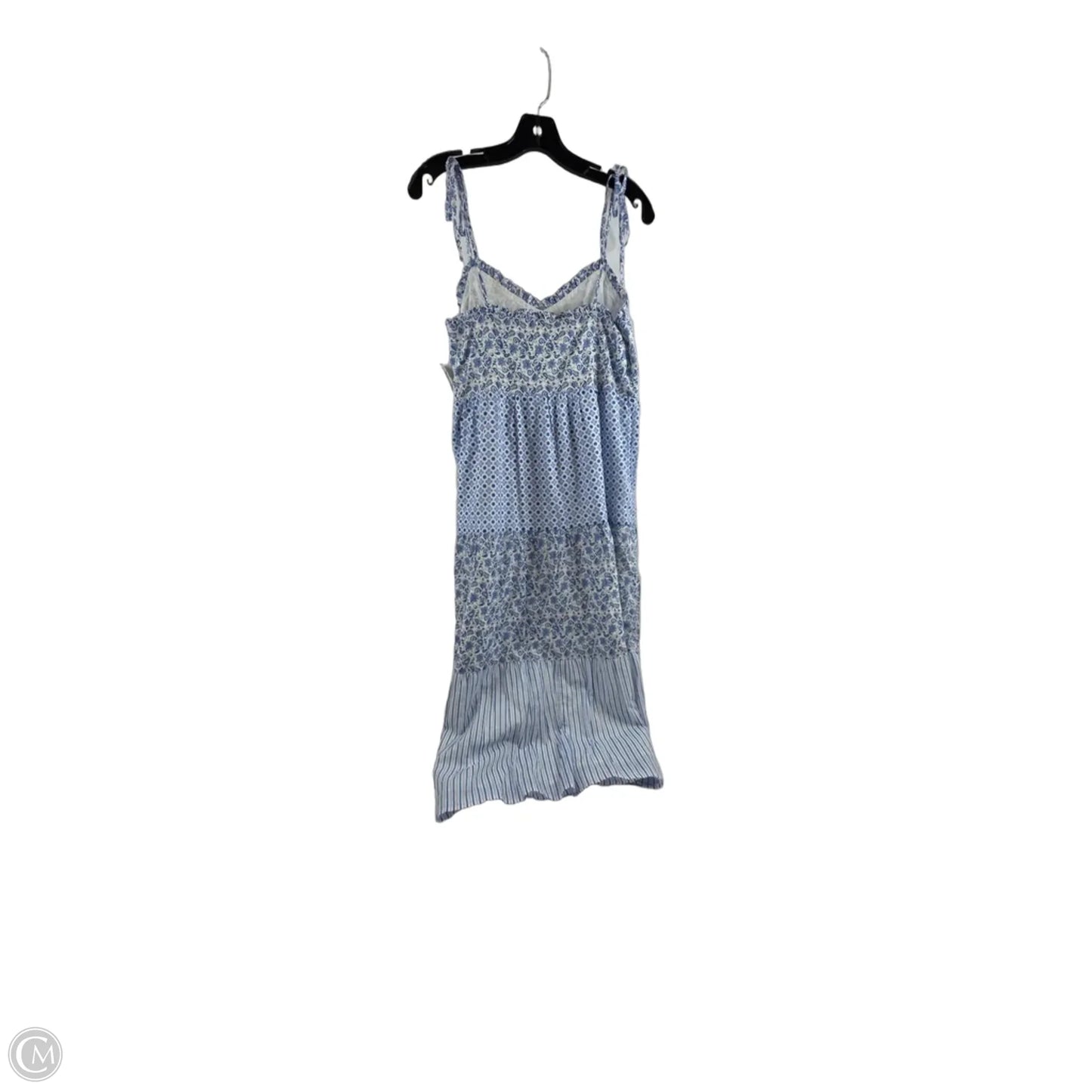 Dress Casual Midi By J. Crew In Blue, Size: S