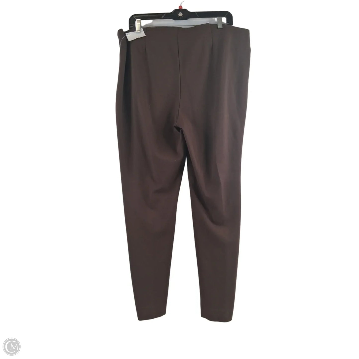 Pants Cropped By Chicos In Brown, Size: 16