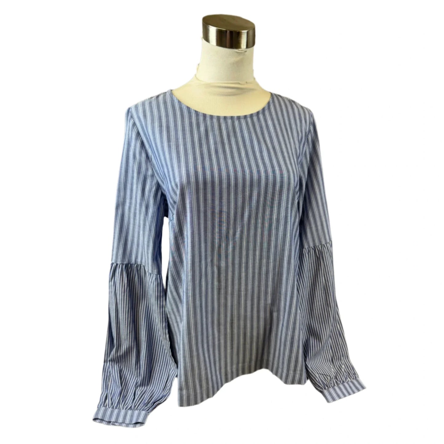 Top Long Sleeve By A New Day In Blue, Size: S