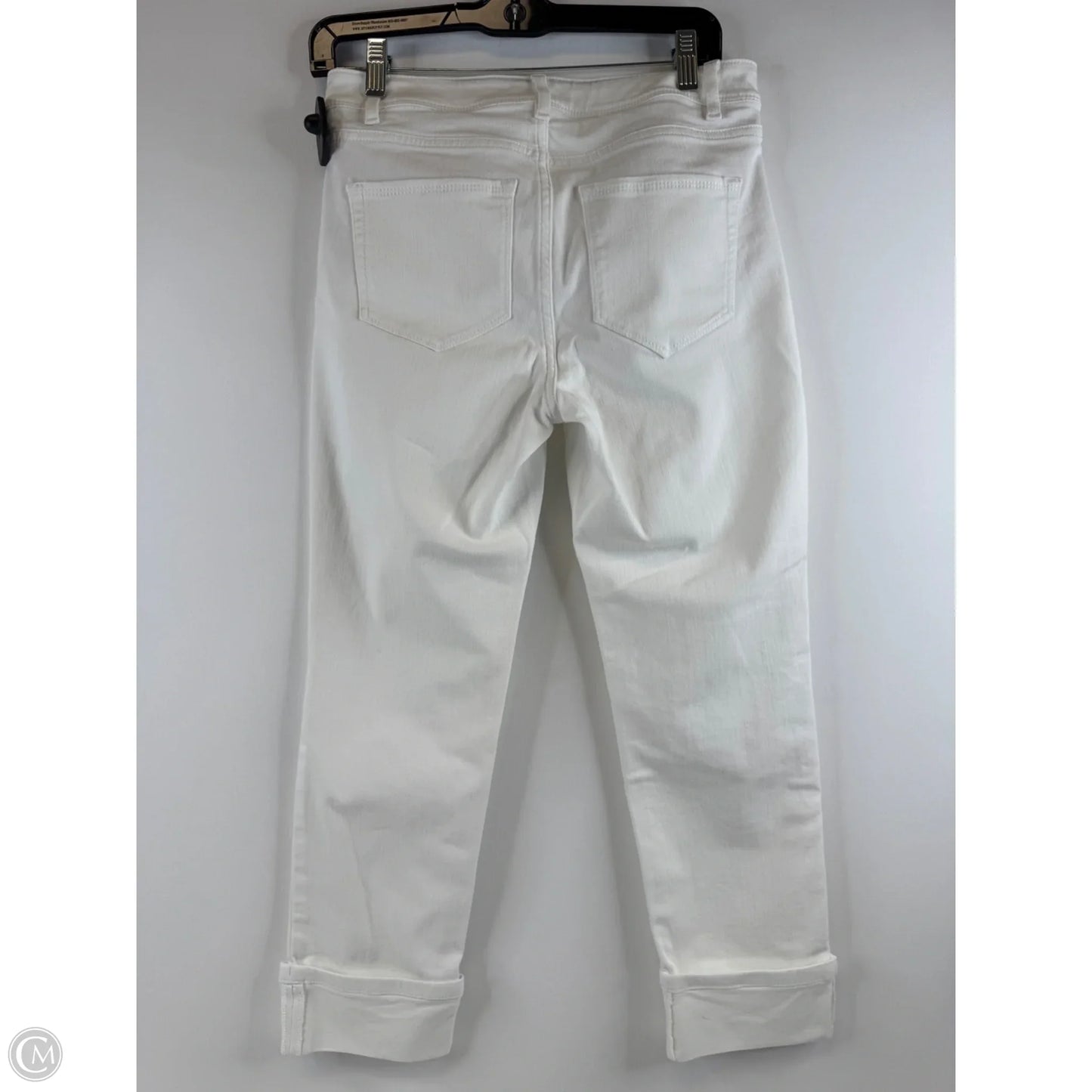 Jeans Cropped By J. Jill In White, Size: 4