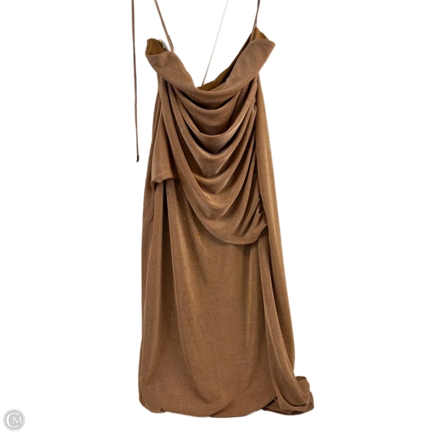 Dress Casual Maxi By Clothes Mentor In Tan, Size: S