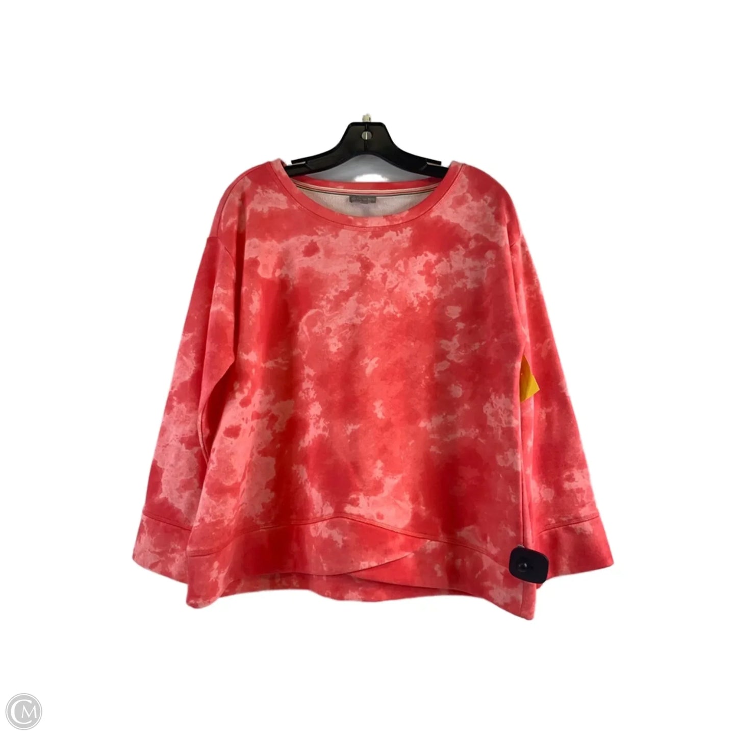 Top Long Sleeve By Talbots In Orange, Size: Xlp