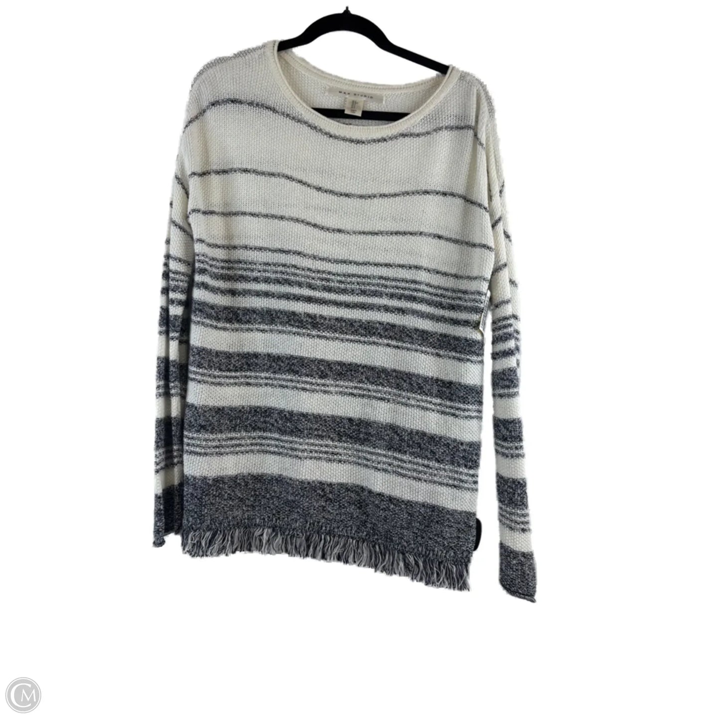 Sweater By Max Studio In Black & White, Size: S