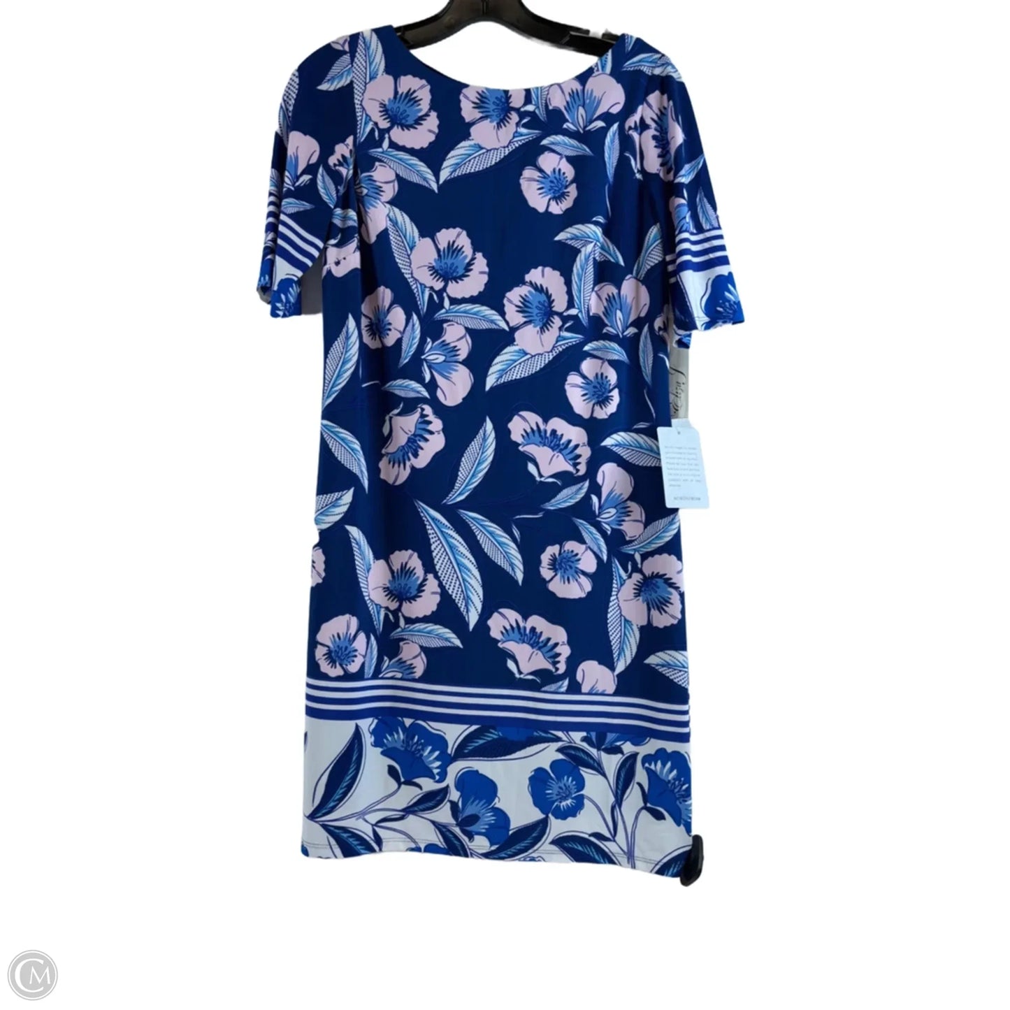 Dress Work By Eliza J In Blue & Pink, Size: Sp