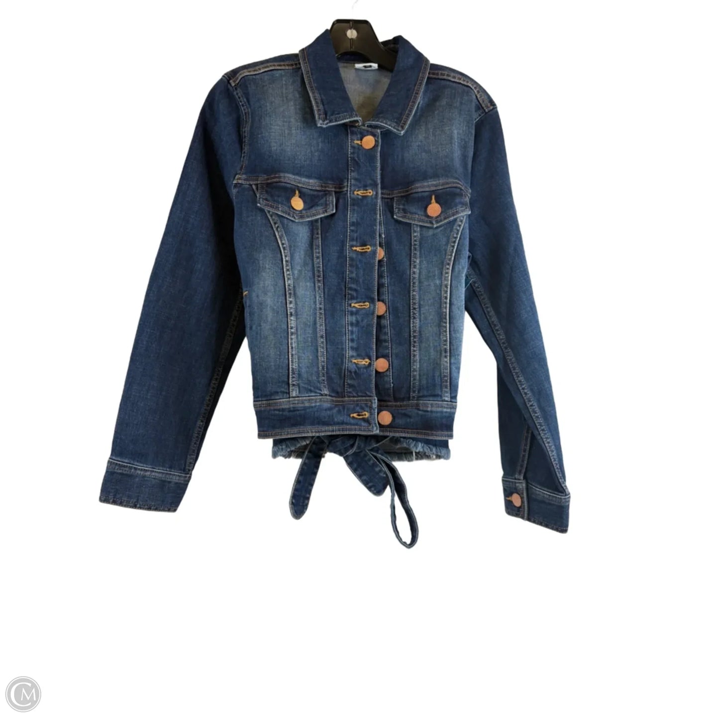 Jacket Denim By Cabi In Blue Denim, Size: M