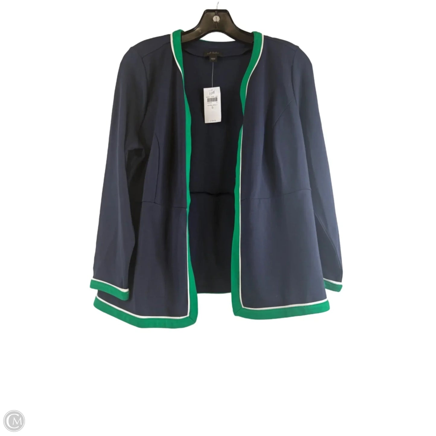 Cardigan By J. Jill In Blue & Green, Size: S