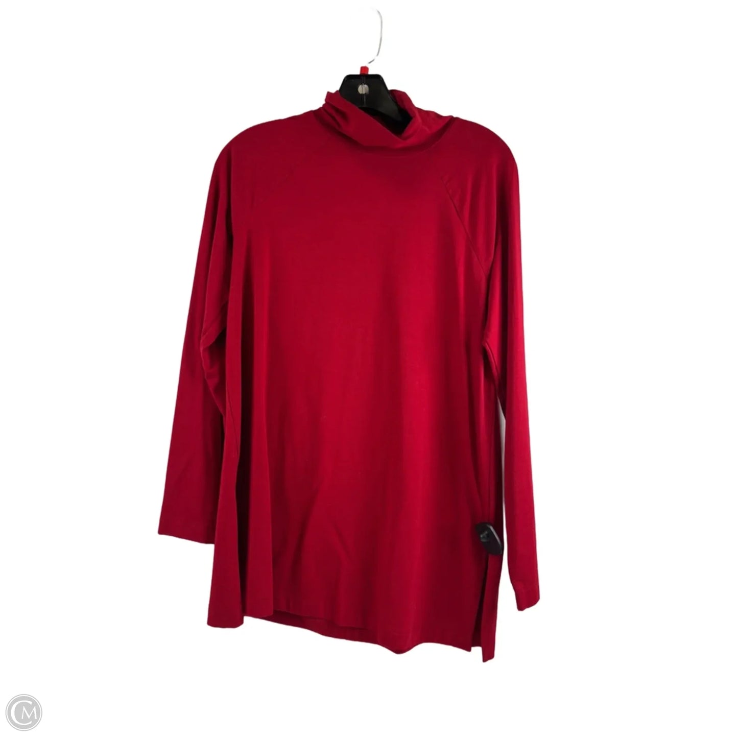 Top Long Sleeve By J. Jill In Red, Size: S