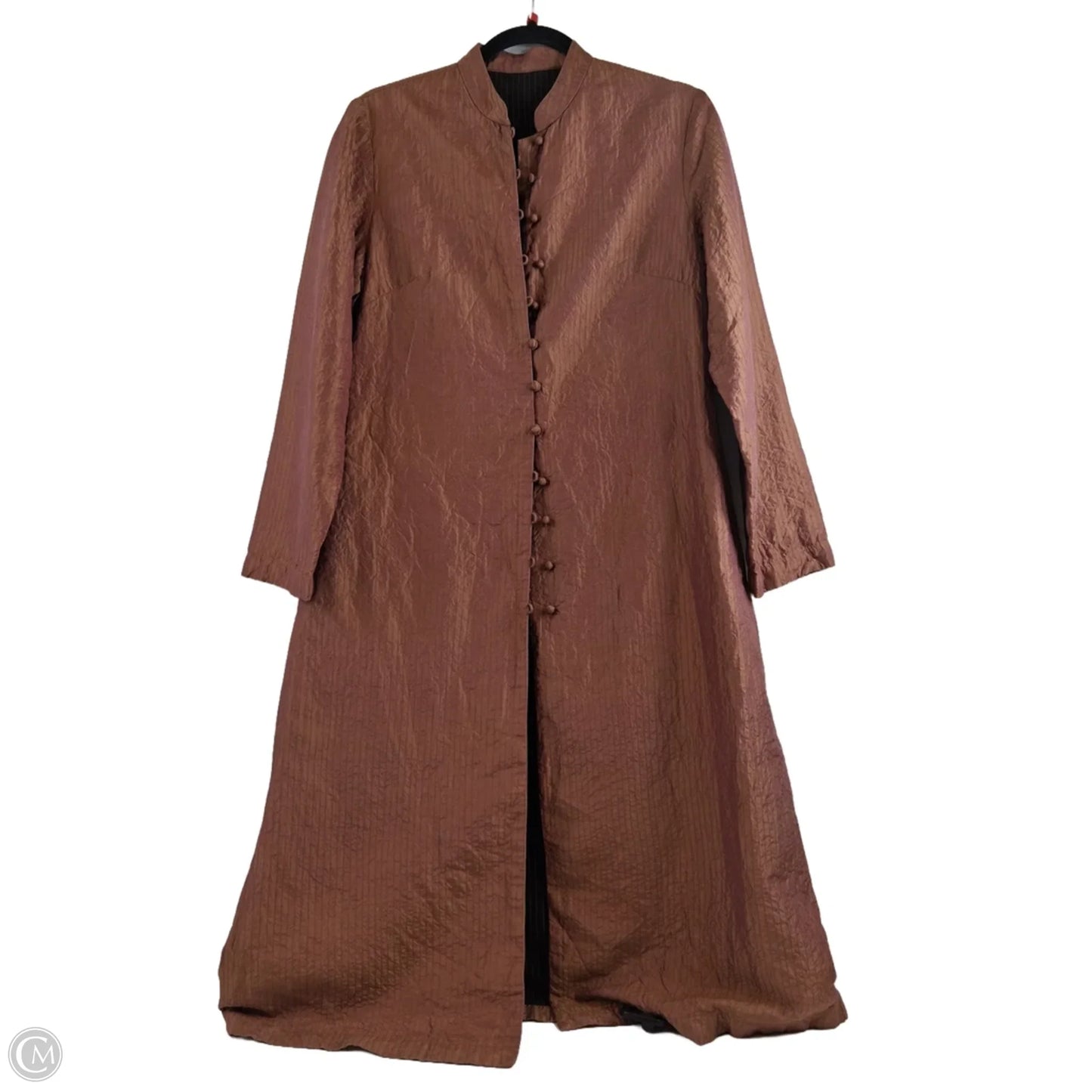 Cardigan By Clothes Mentor In Bronze, Size: M