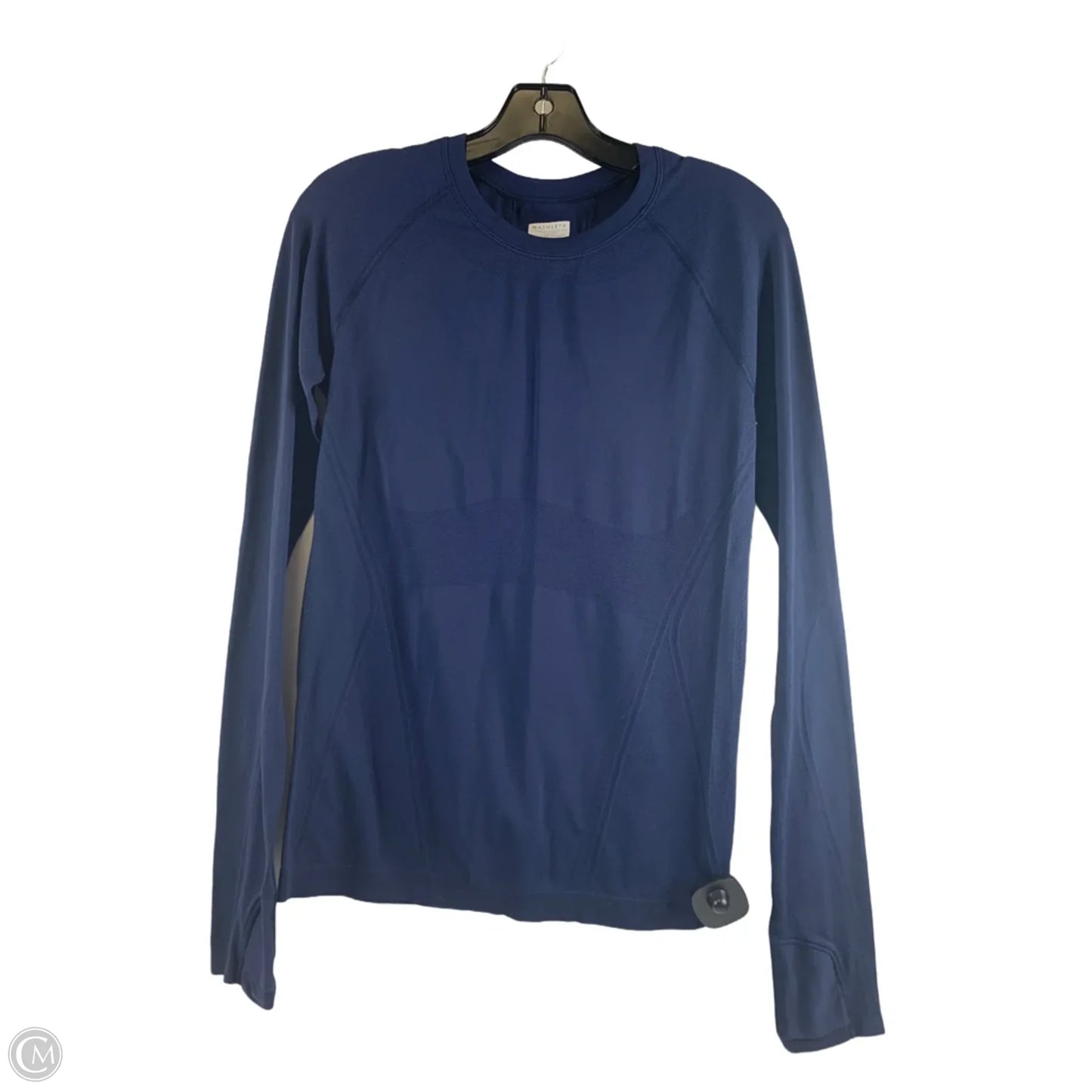 Athletic Top Long Sleeve Crewneck By Athleta In Navy, Size: S