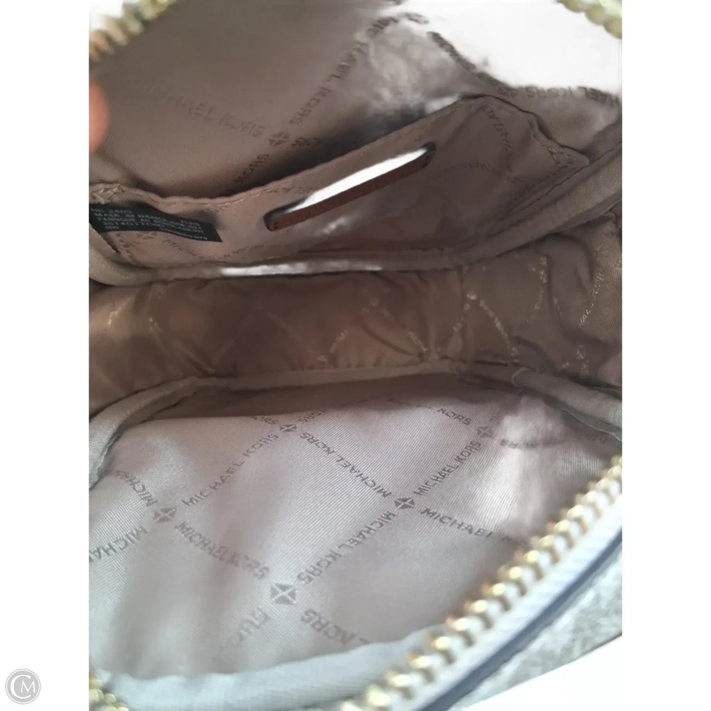 Crossbody Designer By Michael Kors, Size: Medium