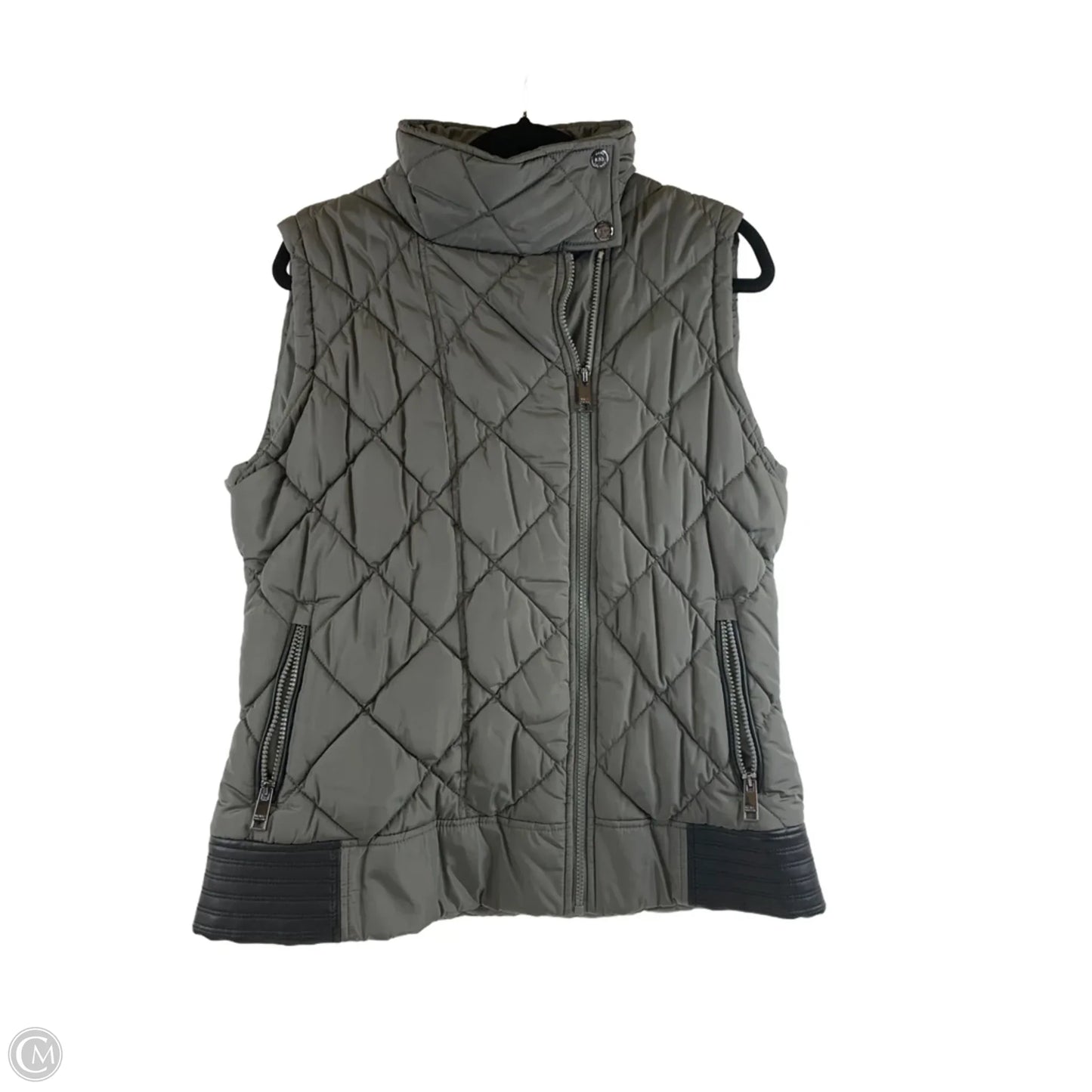 Vest Puffer & Quilted By Marc New York In Green, Size: L