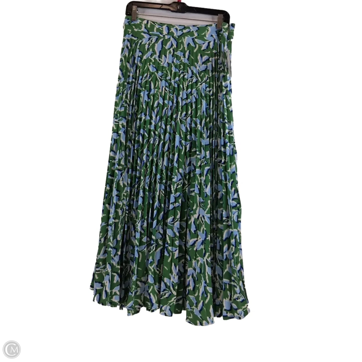 Skirt Maxi By Scoop In Blue & Green, Size: 10