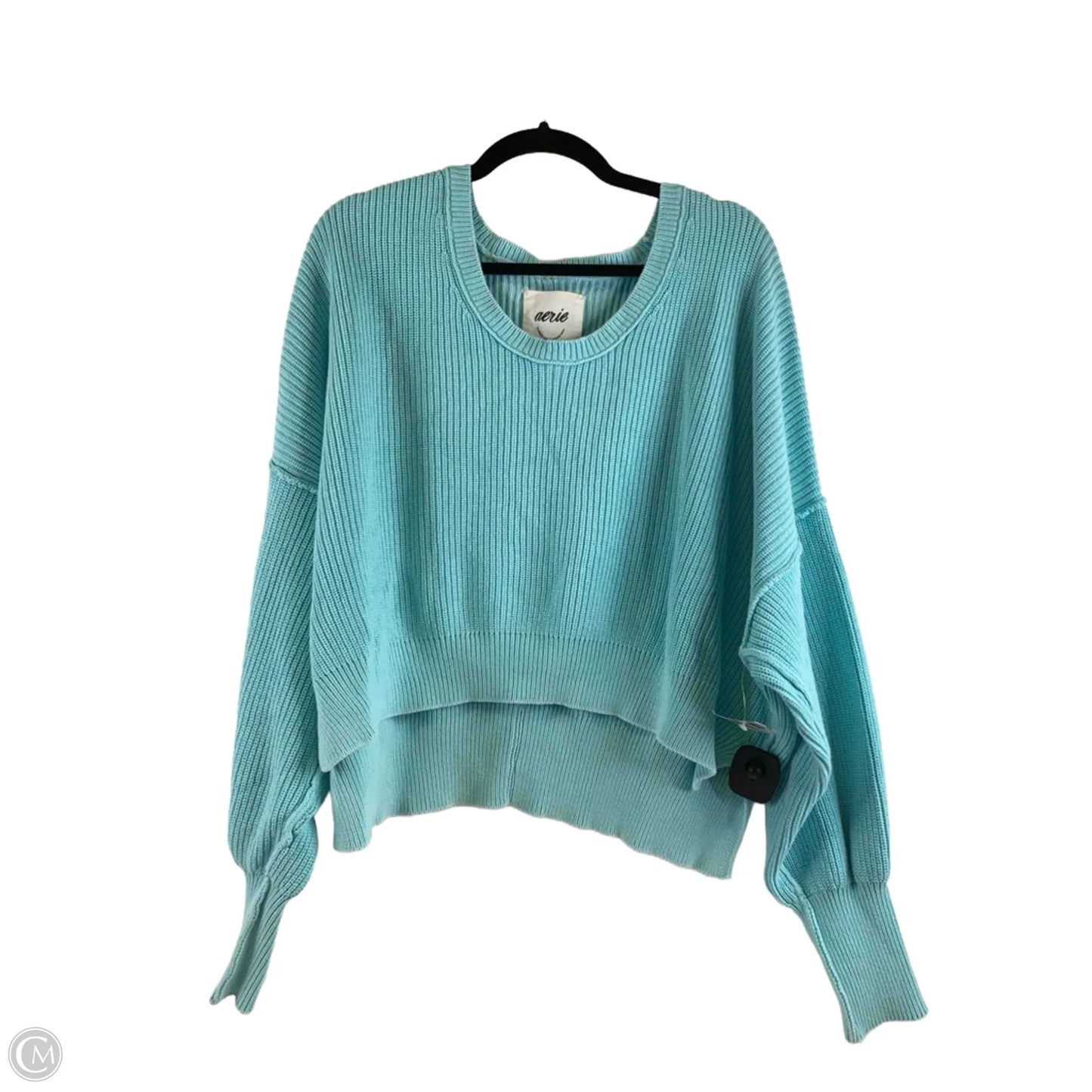 Sweater By Aerie In Aqua, Size: Xl