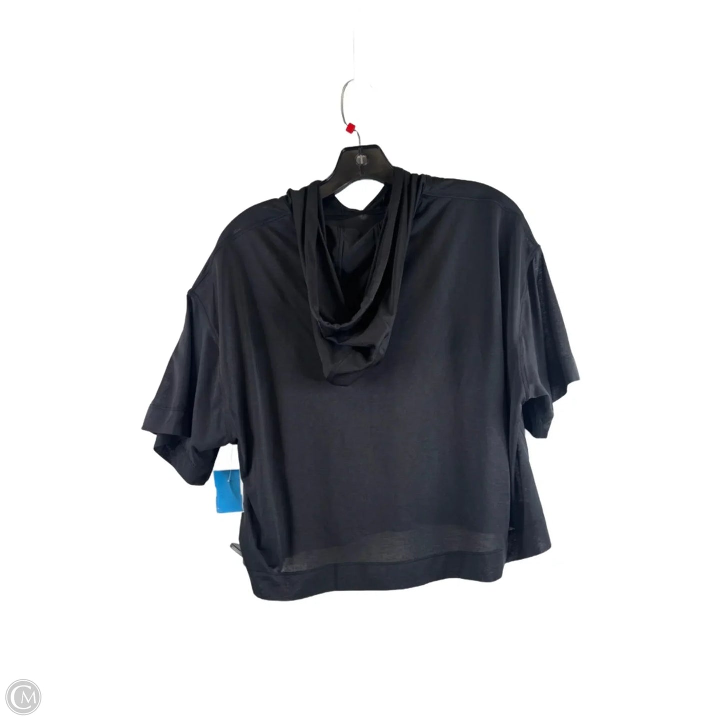 Athletic Top Short Sleeve By Athleta In Black, Size: Xs