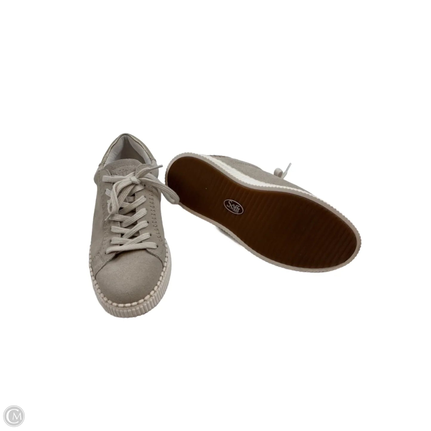 Shoes Sneakers By Sofft In Taupe, Size: 9