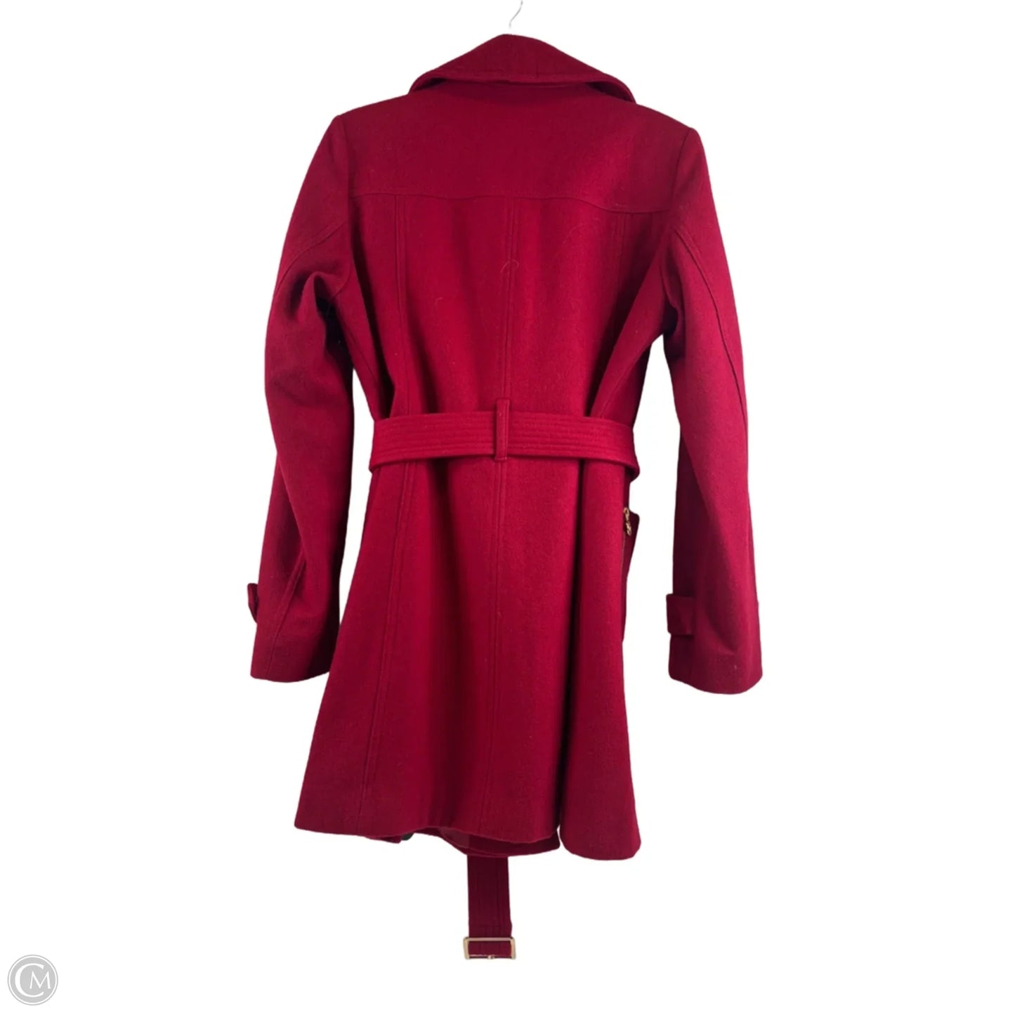 Coat Peacoat By Michael By Michael Kors In Red, Size: M