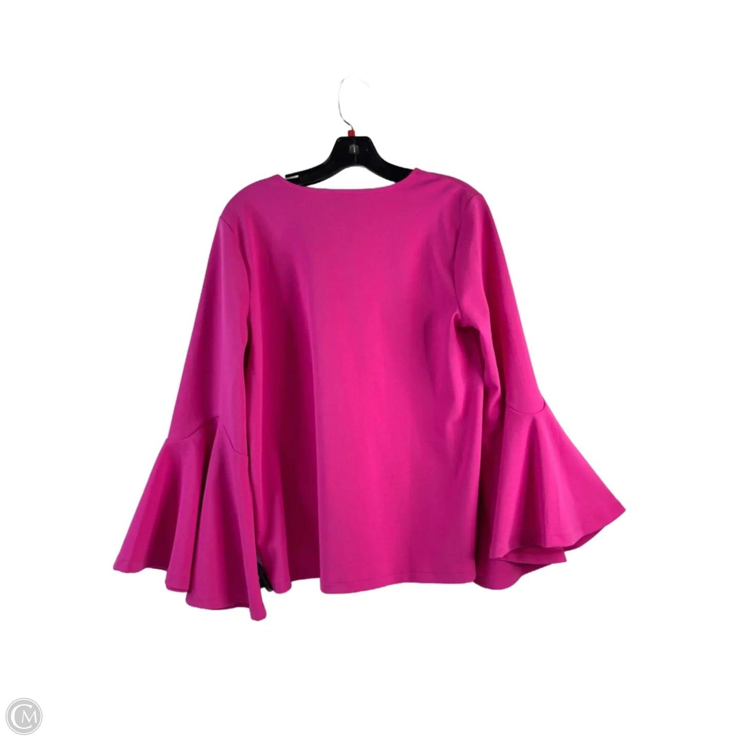 Top Long Sleeve By Ann Taylor In Pink, Size: M