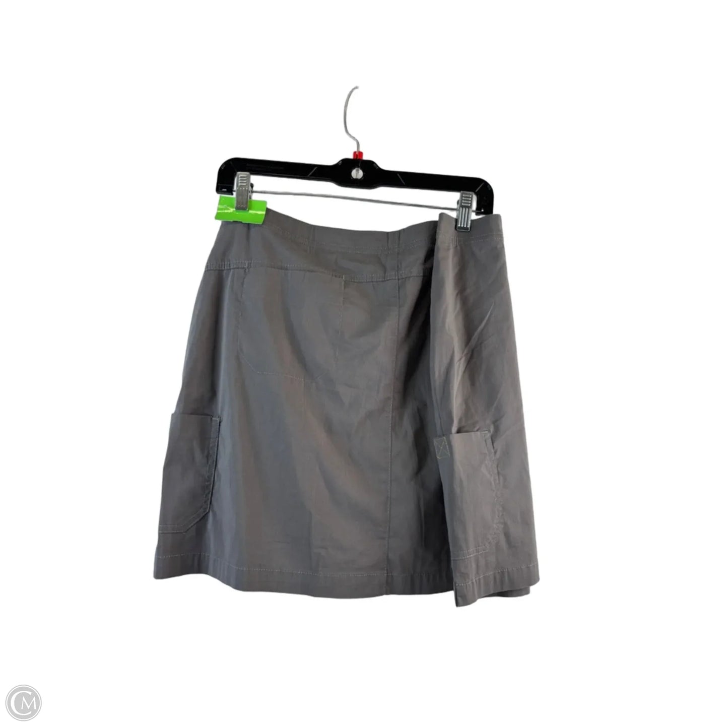 Skort By Clothes Mentor In Grey, Size: 16