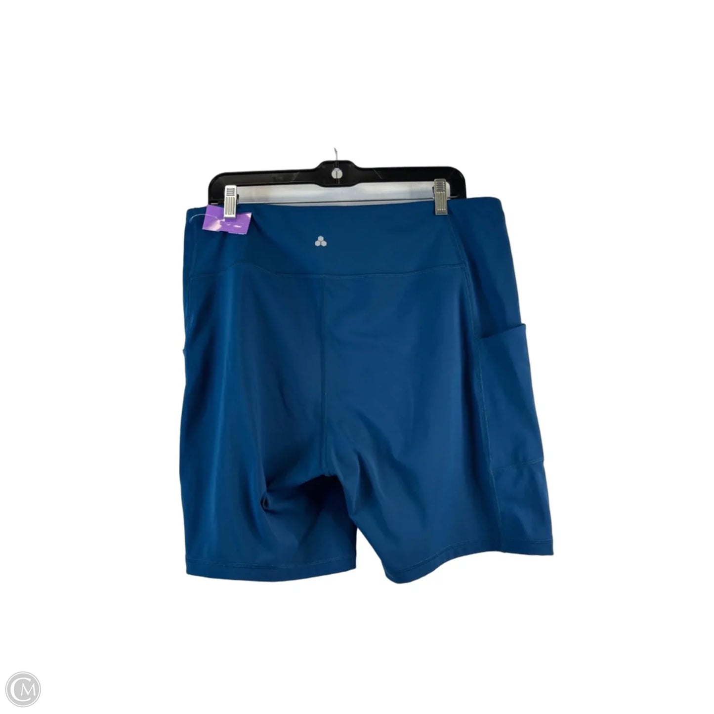 Athletic Shorts By Tek Gear In Blue, Size: 1x