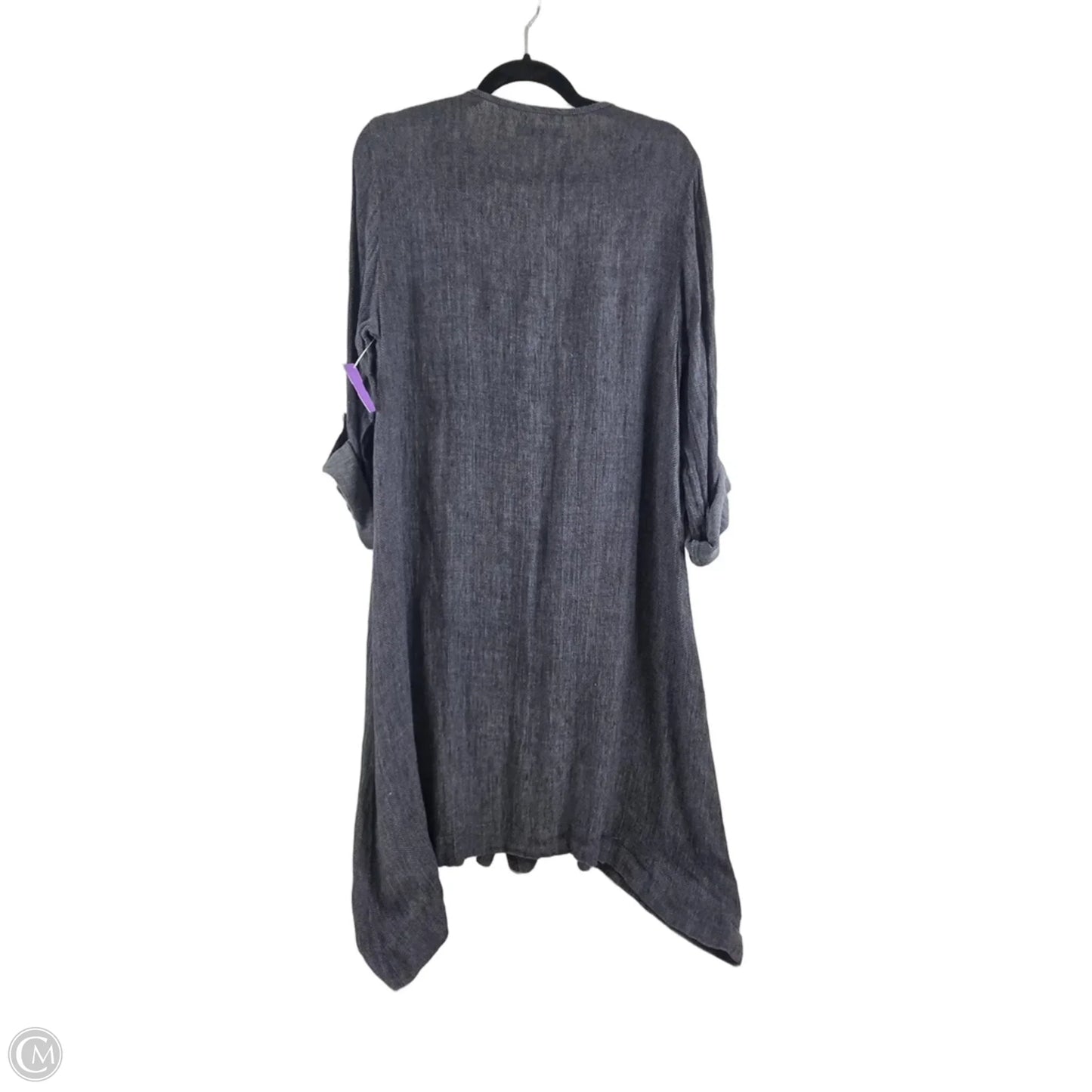 Dress Casual Midi By Flax In Grey, Size: Sp