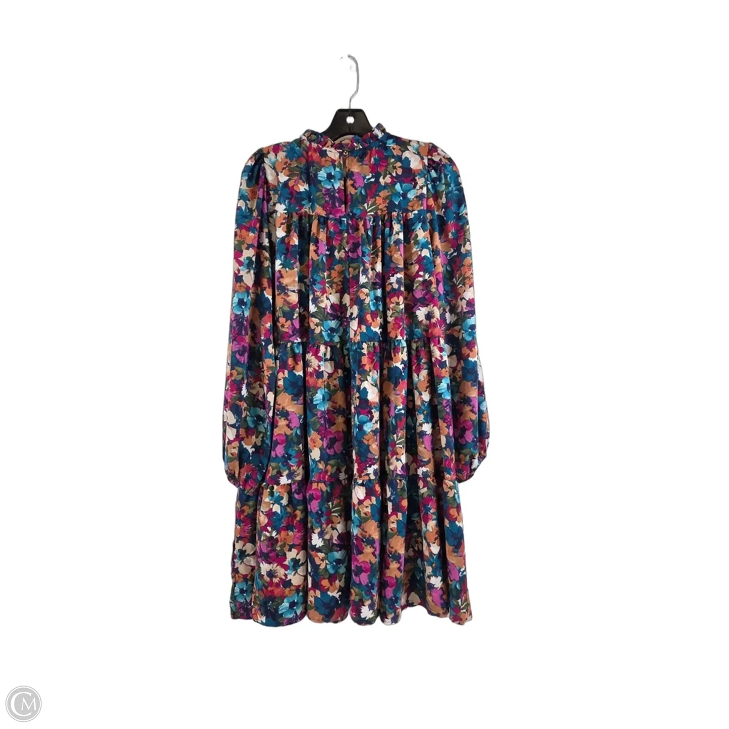 Dress Casual Midi By Haptics In Floral Print, Size: L