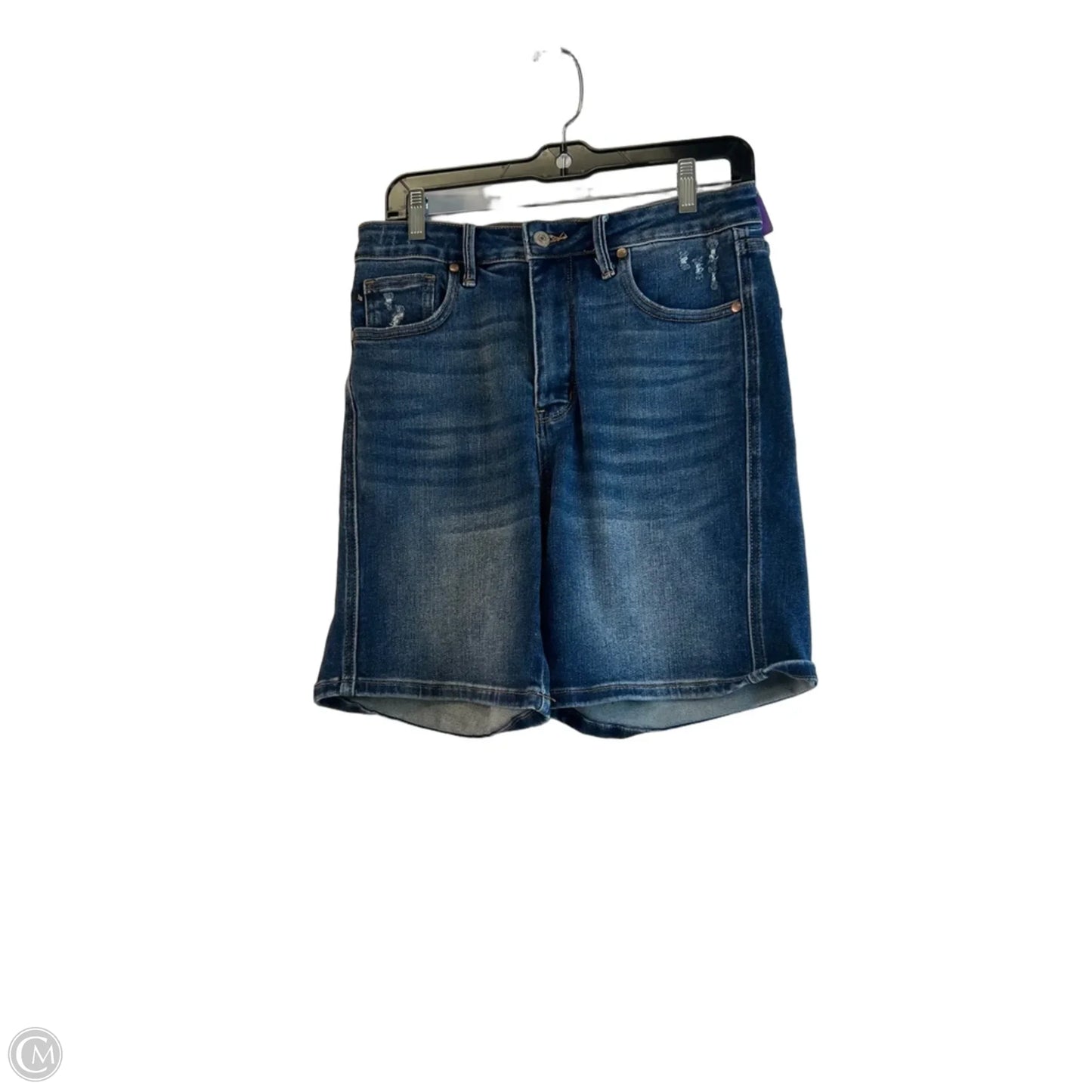 Shorts By Judy Blue In Blue Denim, Size: 12