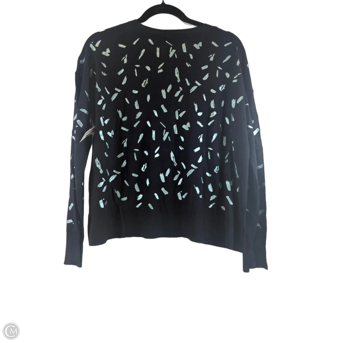 Top Long Sleeve By Zara In Navy, Size: S