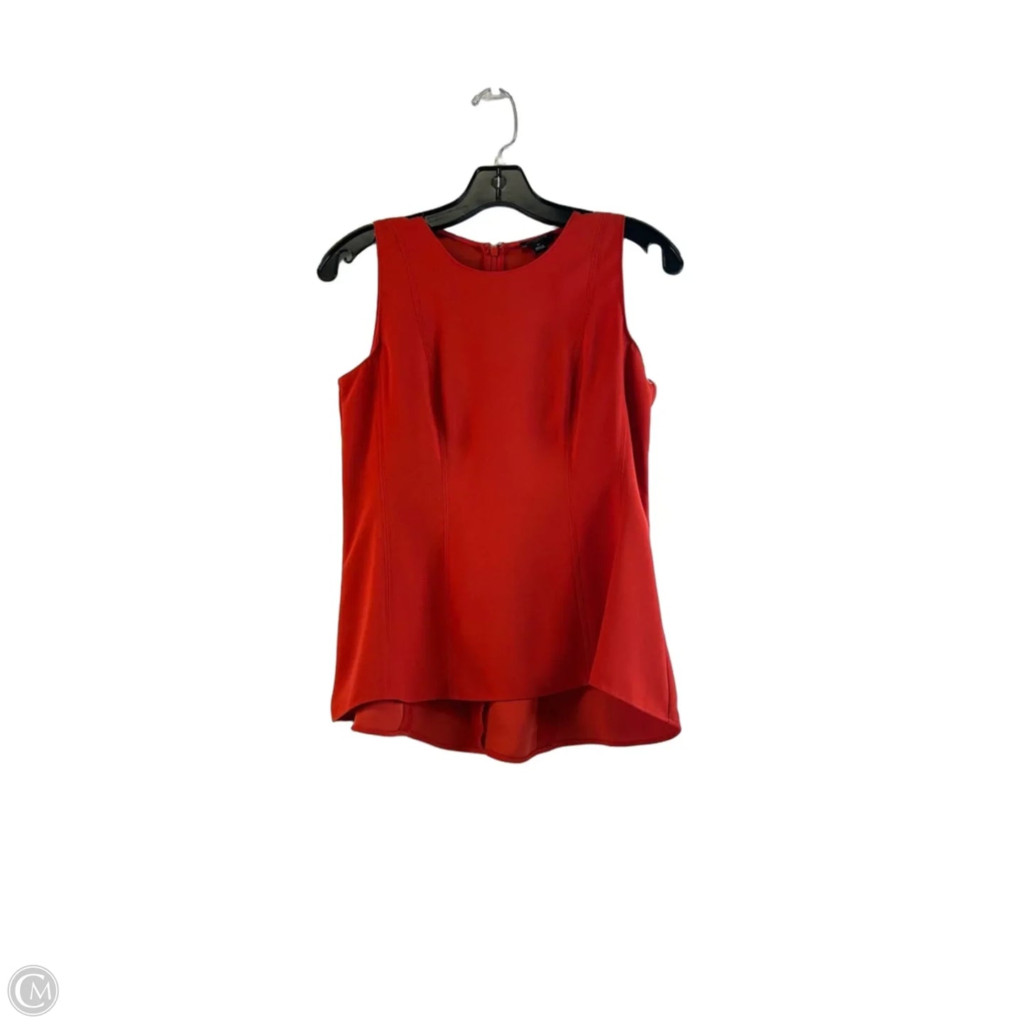 Top Sleeveless By Ann Taylor In Orange, Size: Xsp