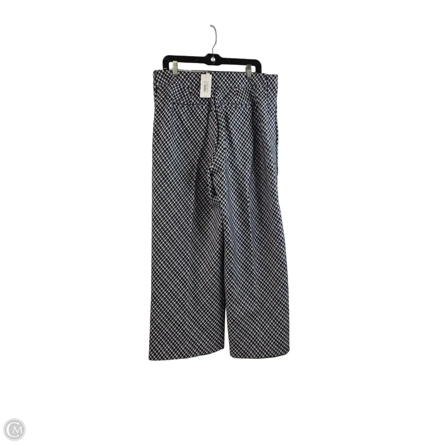 Pants Dress By Calvin Klein In Black & White, Size: 10
