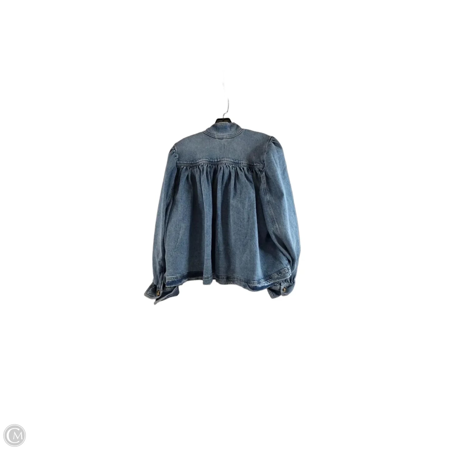 Jacket Denim By Scoop In Blue Denim, Size: Xl