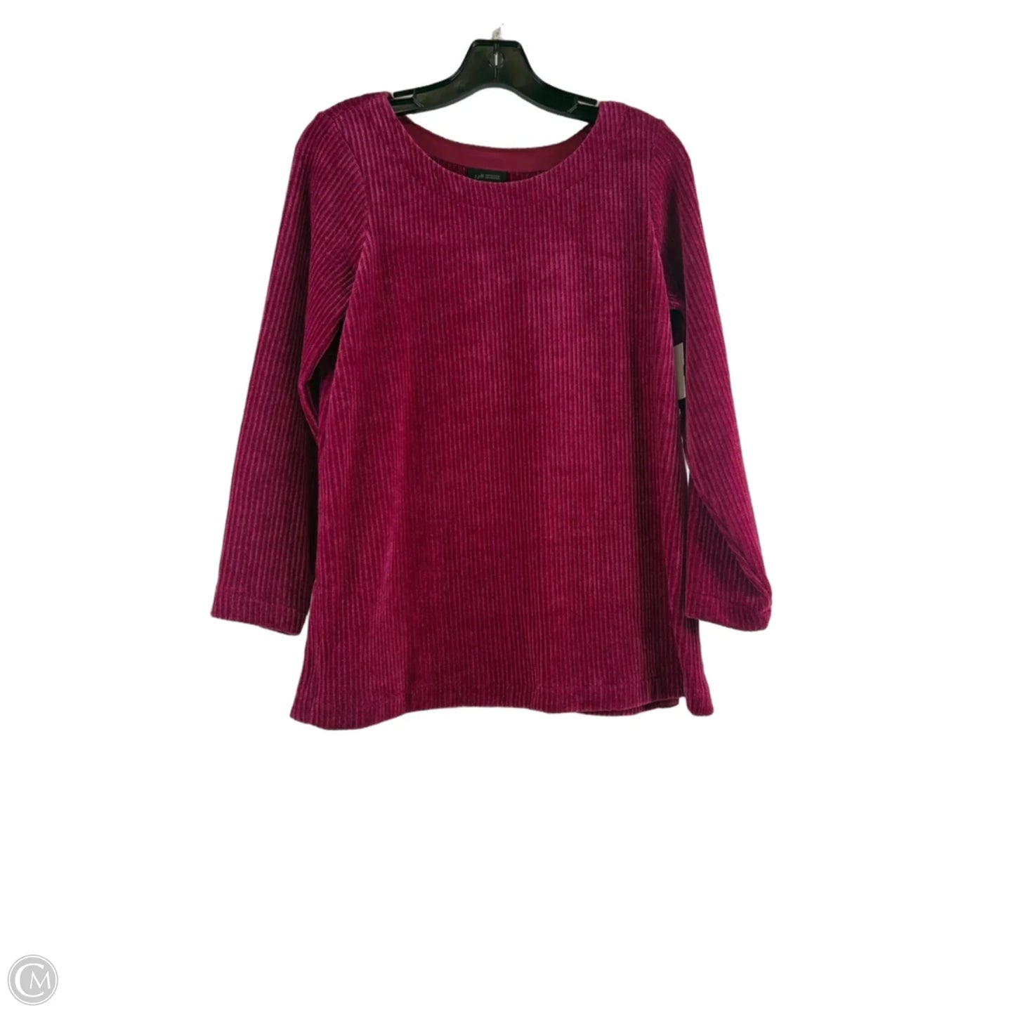 Top Long Sleeve By J. Jill In Pink, Size: Sp