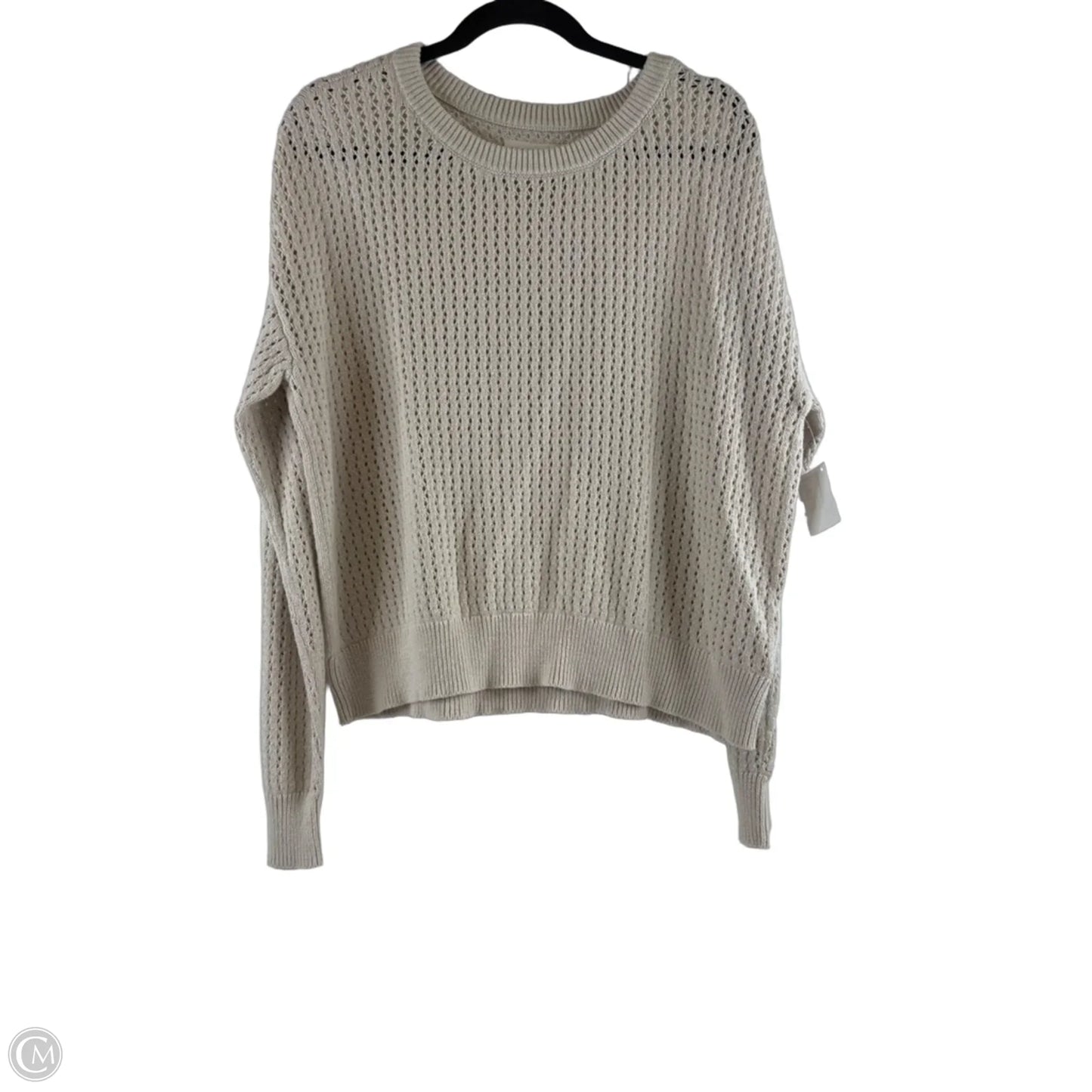 Sweater By Lucky Brand In Taupe, Size: M