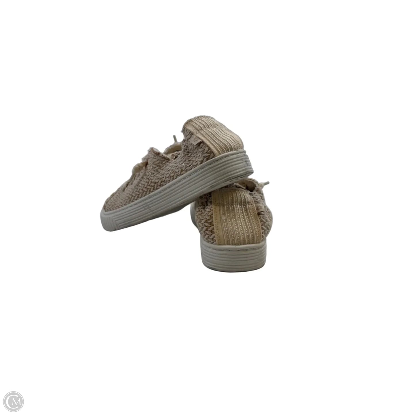 Shoes Sneakers Platform By Tommy Bahama In Tan & White, Size: 9