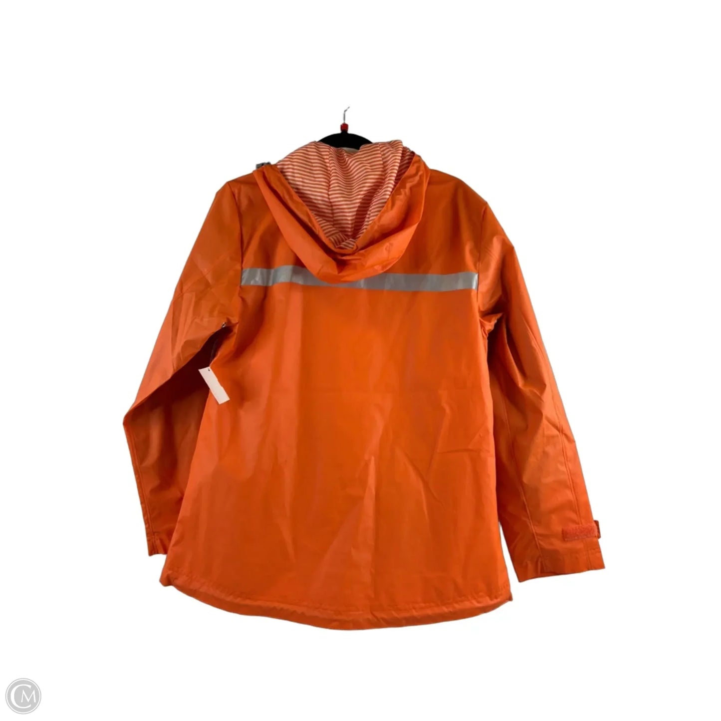 Athletic Jacket By Clothes Mentor In Orange & Tan, Size: S