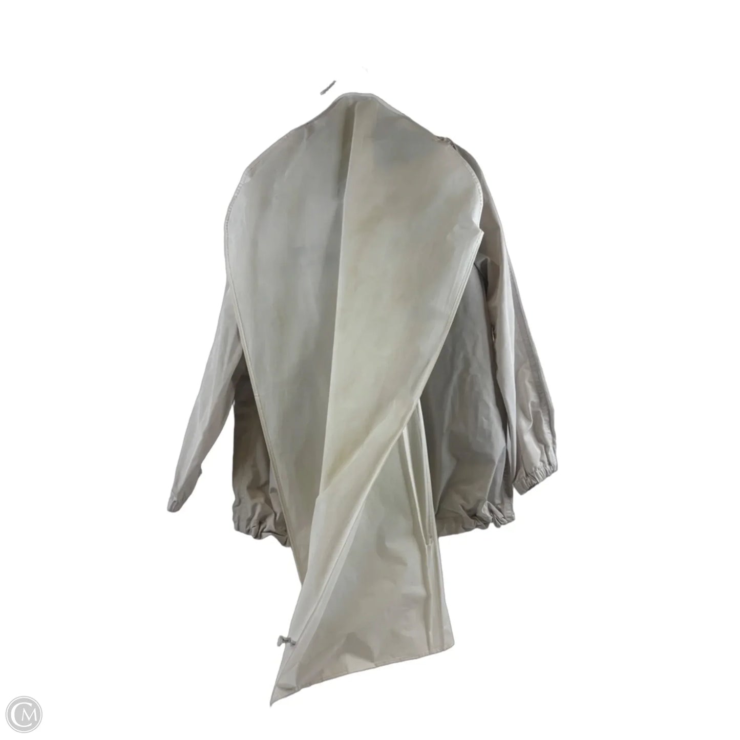 Jacket Designer By Coach In White, Size: S
