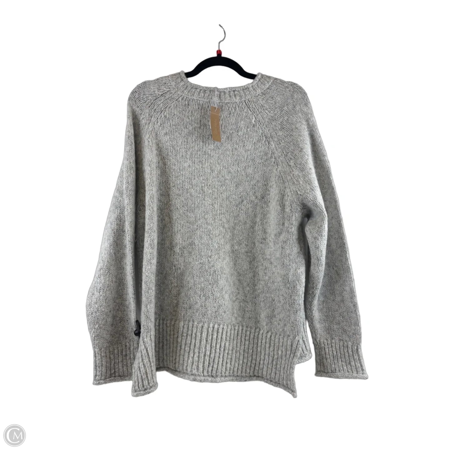 Sweater By Clothes Mentor In Grey, Size: L
